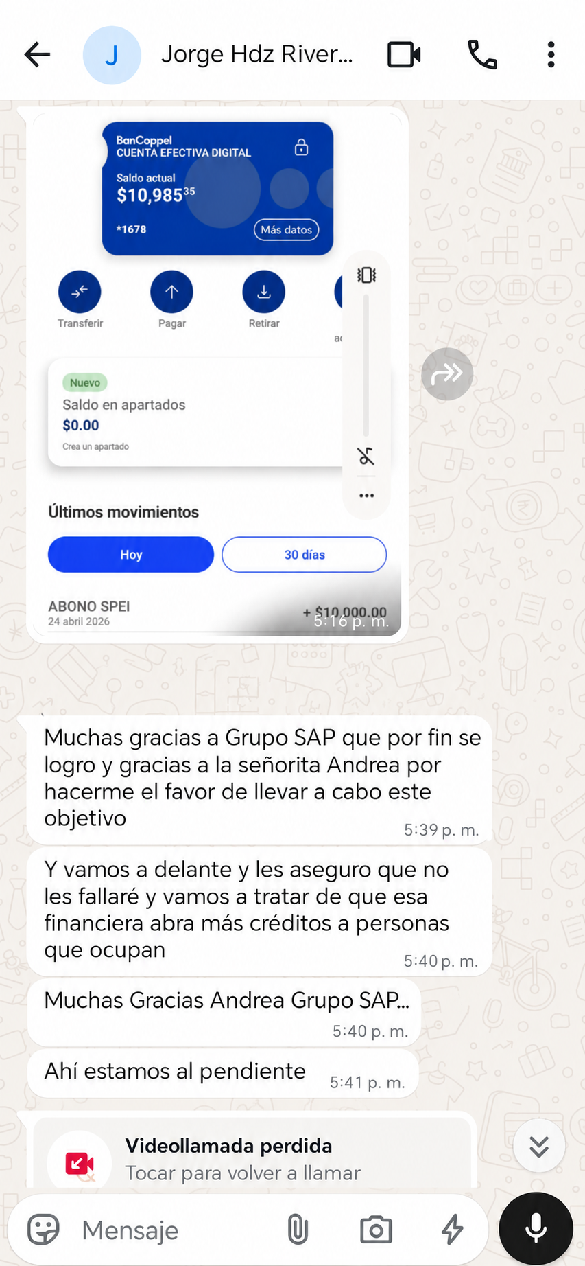 Testimonio de cliente Grupo SAP